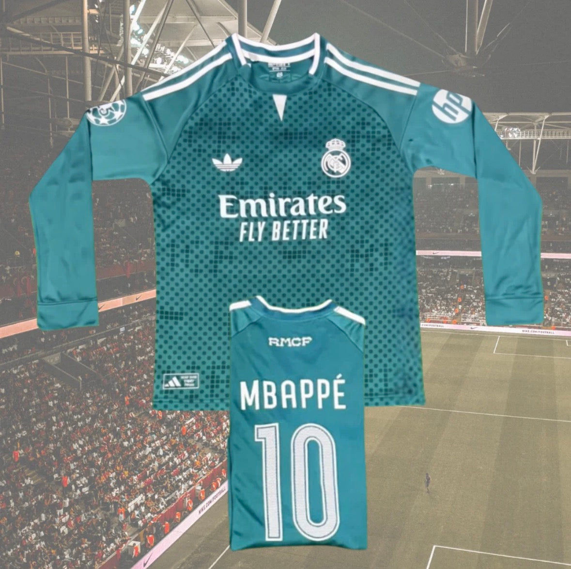 26/27 Real Madrid long sleeve jersey