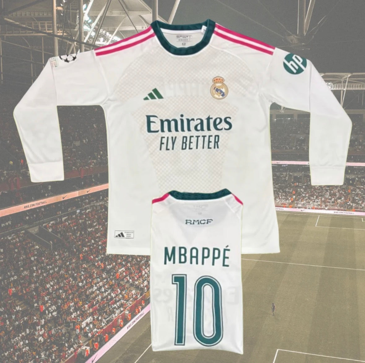 26/27 Real Madrid long sleeve jersey