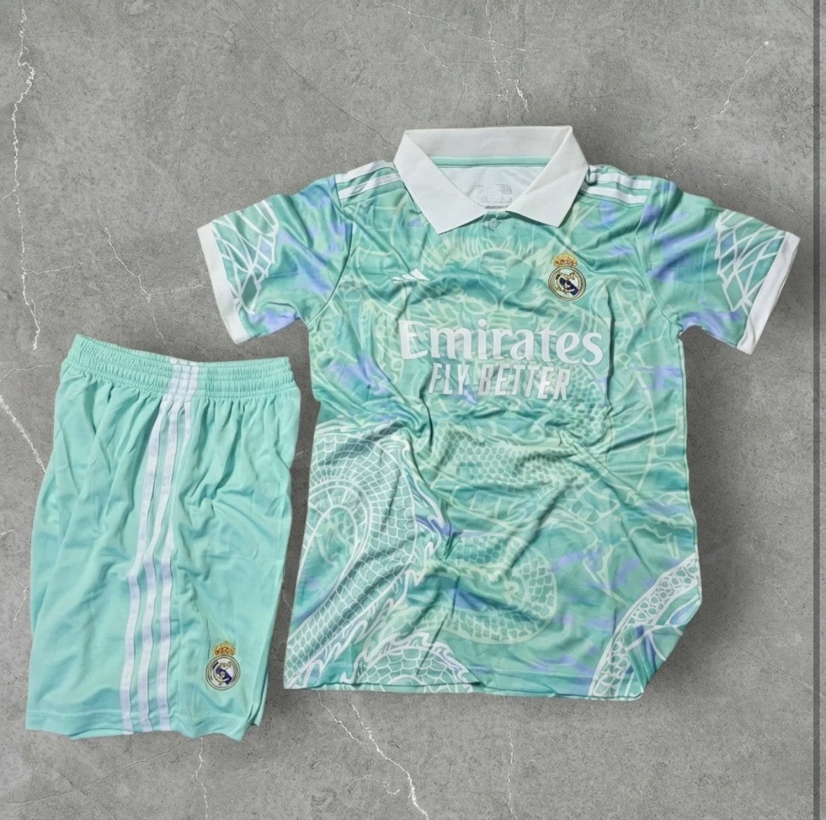 Real Madrid blue Fan version kit