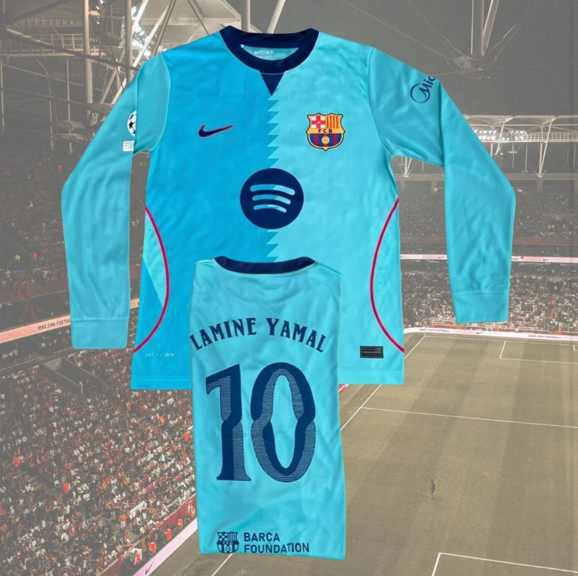 26/27 Barcelona long sleeve jersey
