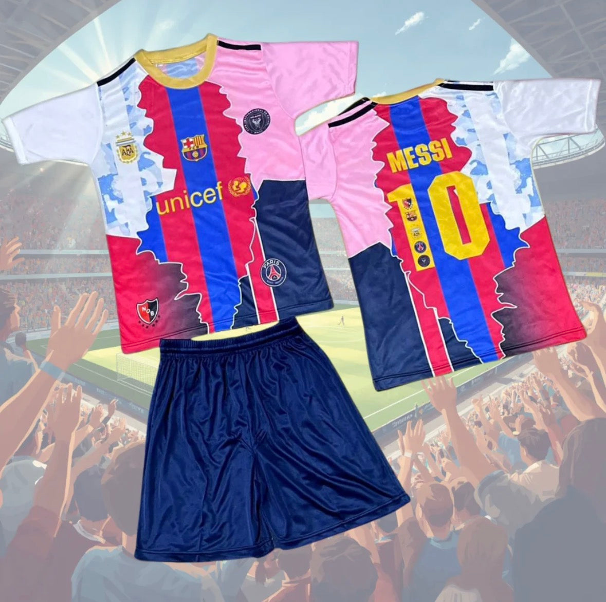 Messi all teams kids